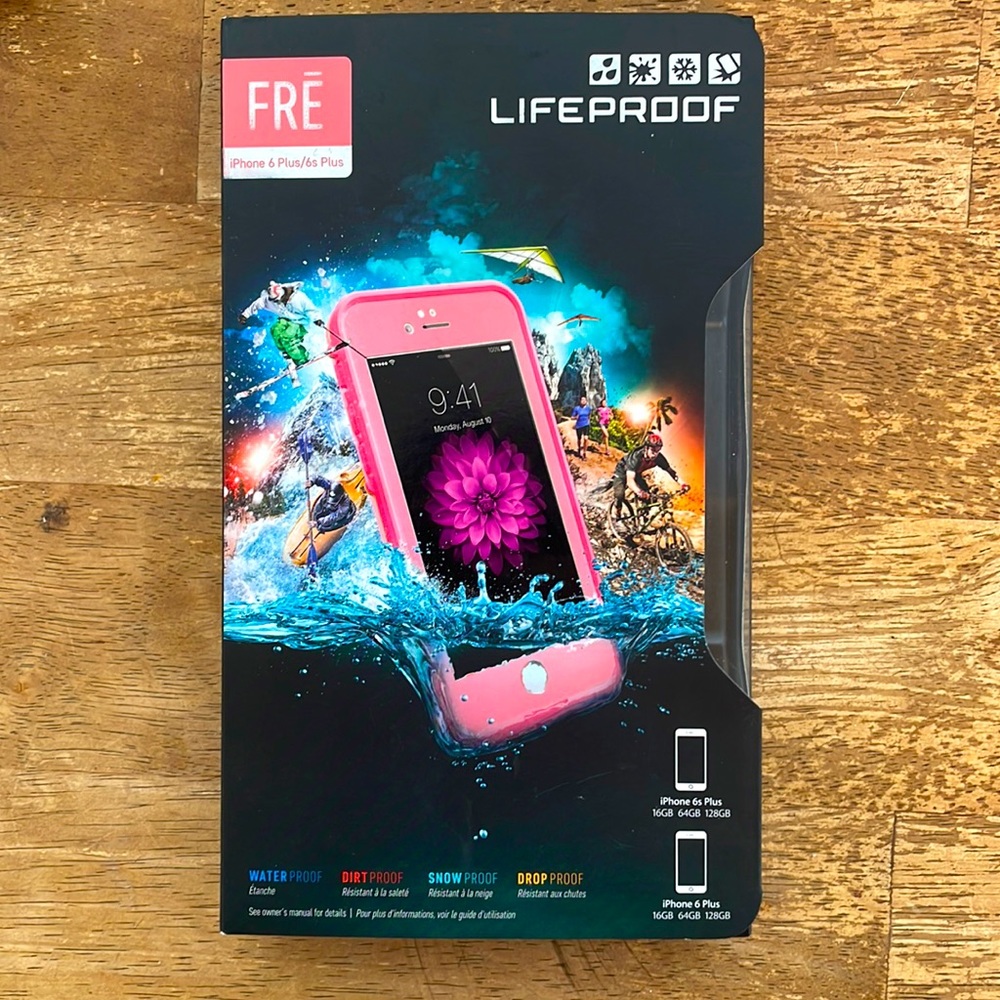 Life proof Fre 6plus/6s plus case- New
